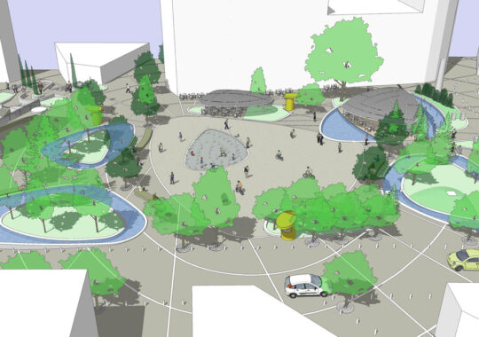 Panhellenic Architectural Competition: “Redesign of Central Square Nikis – Kozani”