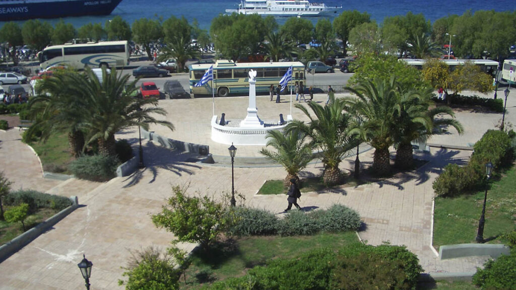Ethnegersia Square, Aegina