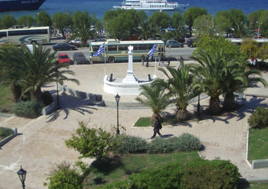 Ethnegersia Square, Aegina