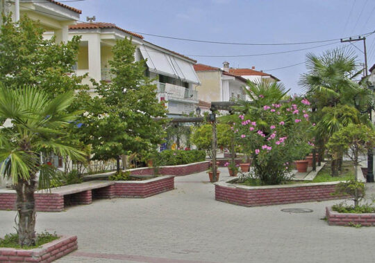 Main Pedestrian Street of Kassandria