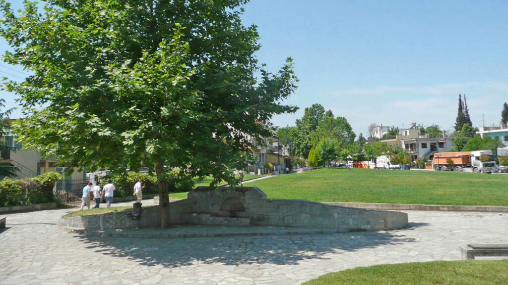 Pedestrianization of Lagkada entrance