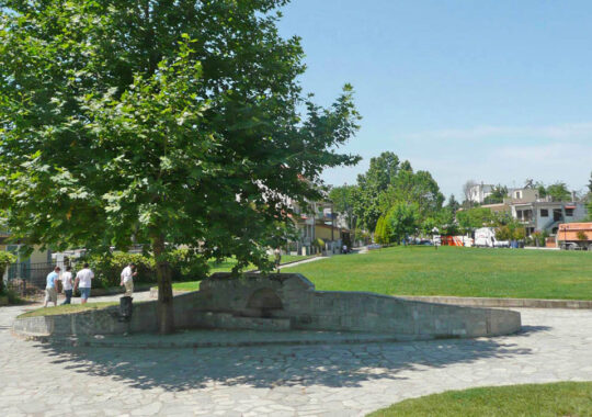 Pedestrianization of Lagkada entrance