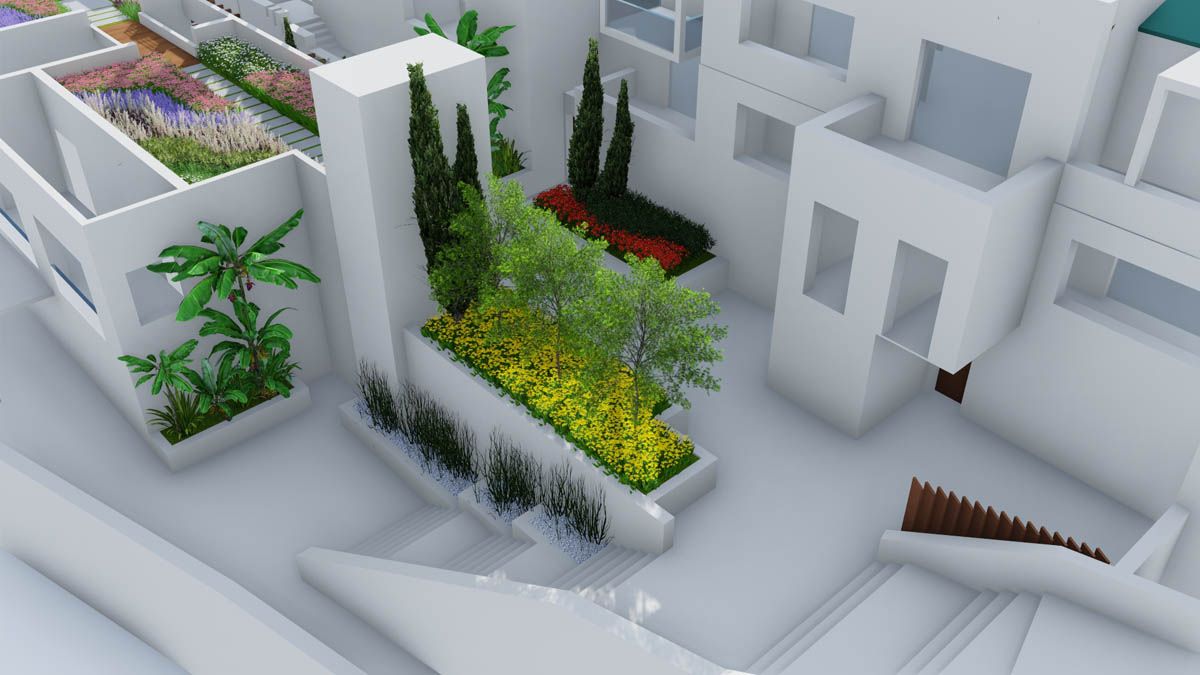 Green Roof in Tirana