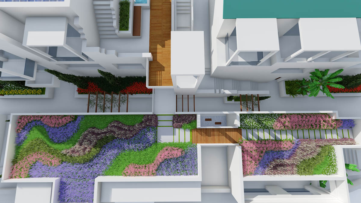 Green Roof in Tirana