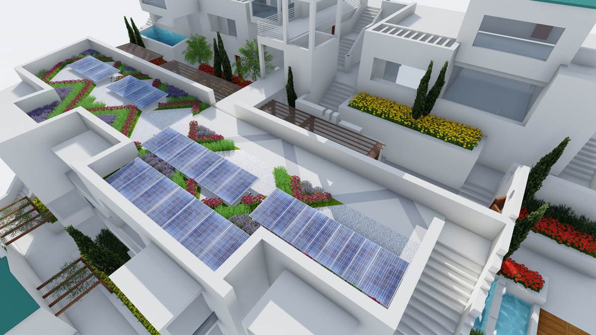Green Roof in Tirana