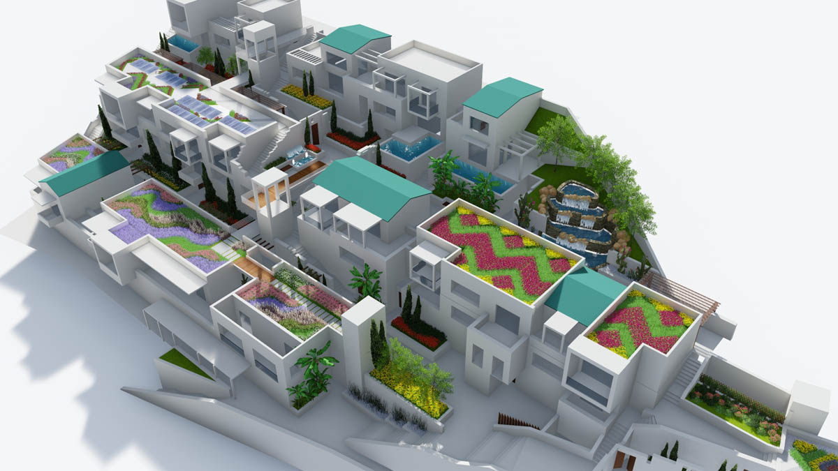 Green Roof in Tirana