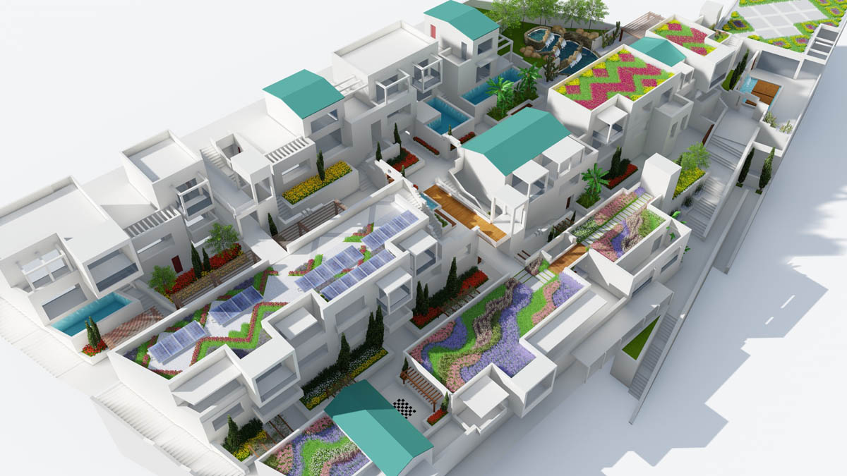Green Roof in Tirana