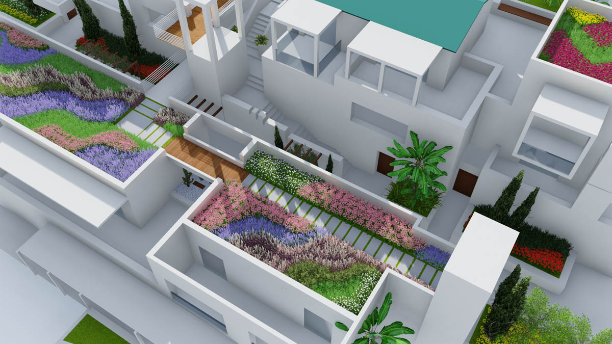 Green Roof in Tirana